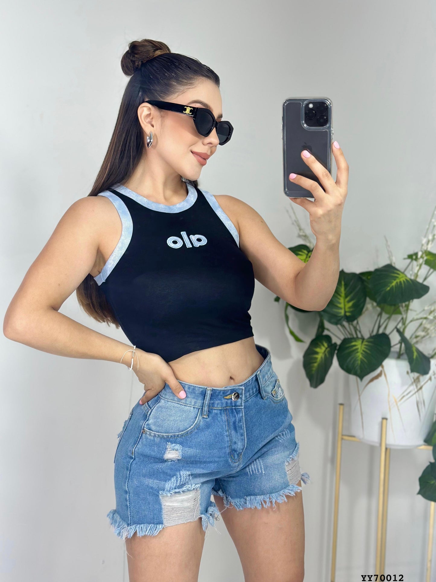 Blouses - crop - regular - oversized