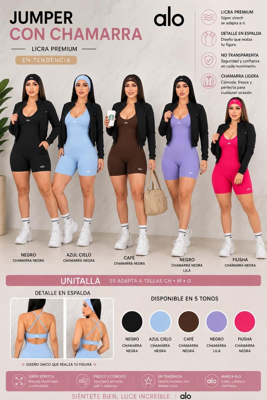 HB9- AL0 Jumpsuit Set