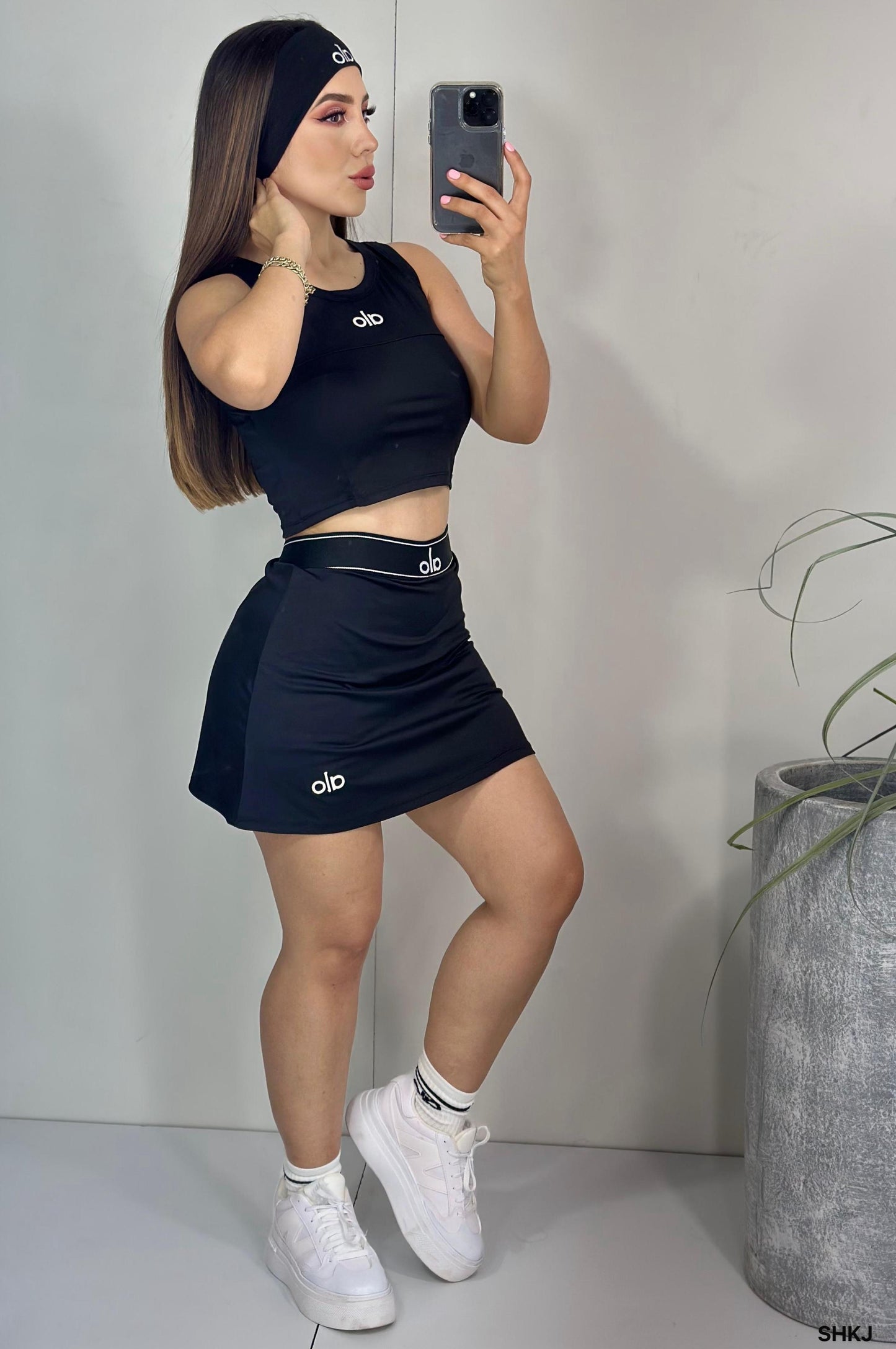 SHKJ - A.LO Skirt Set