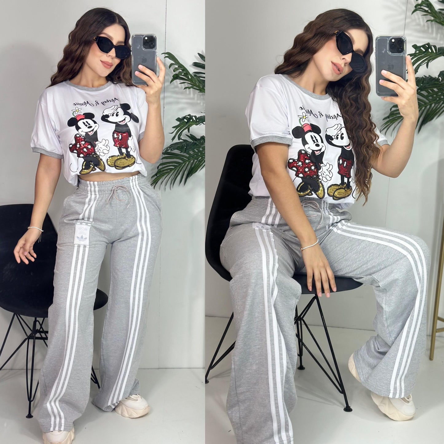 Duo Adidas Mickey - 2 pieces