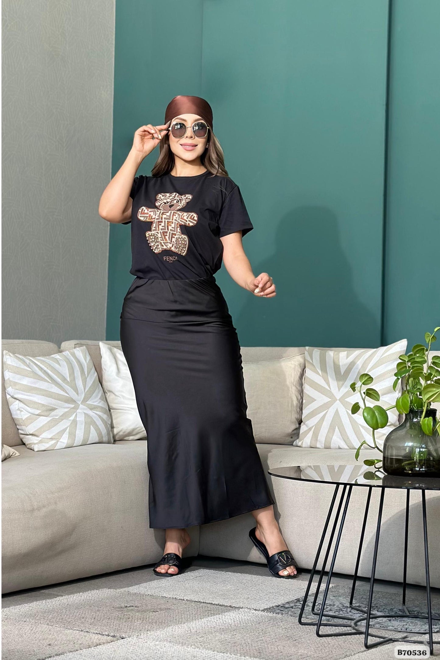 B70536- FF Bear Blouse