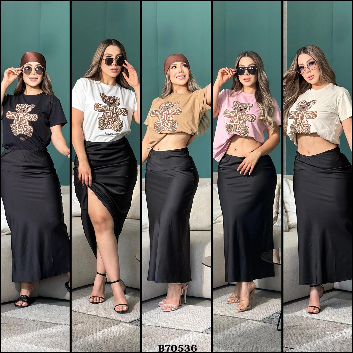 B70536- FF Bear Blouse