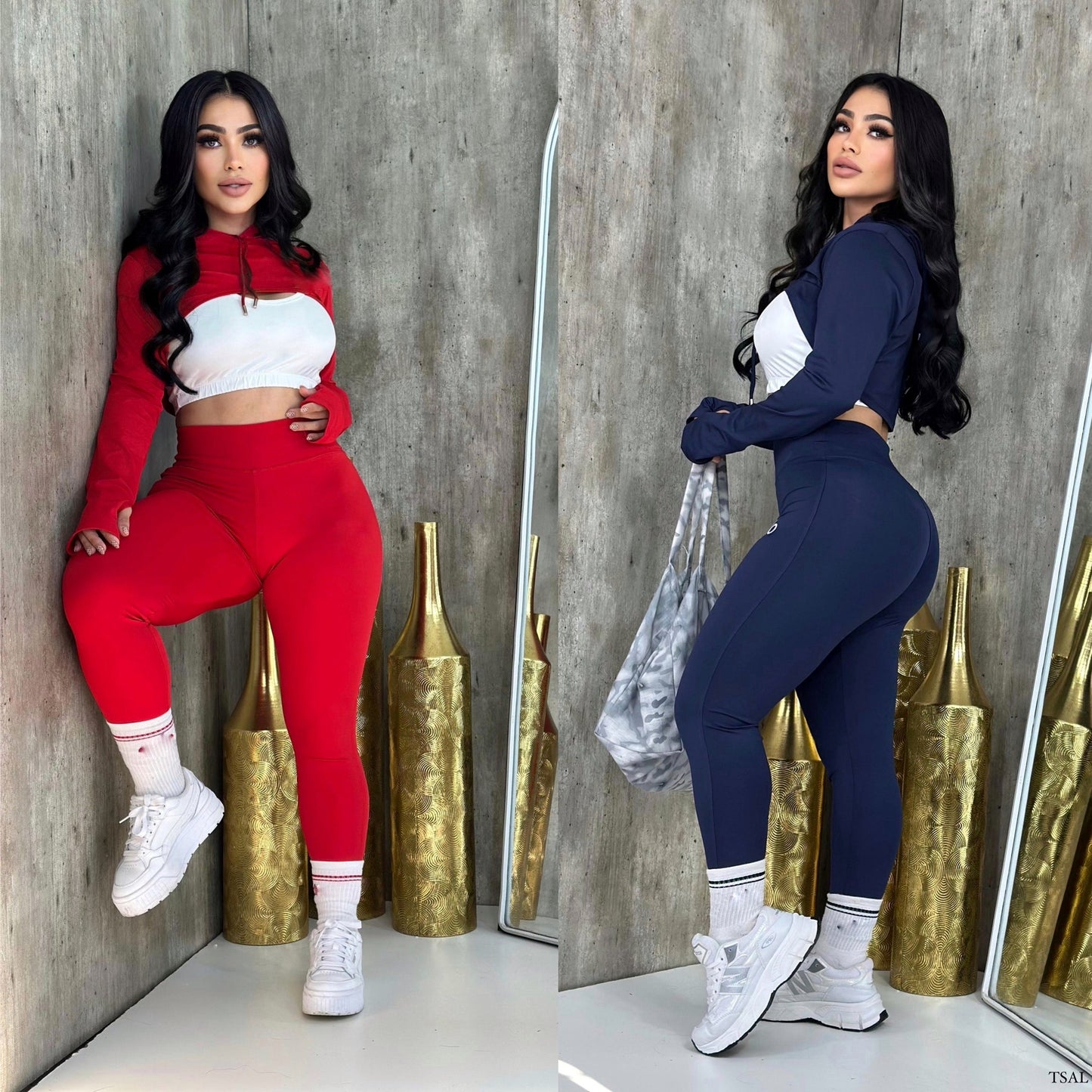 TSAL- Al0 Lycra 3 pieces set