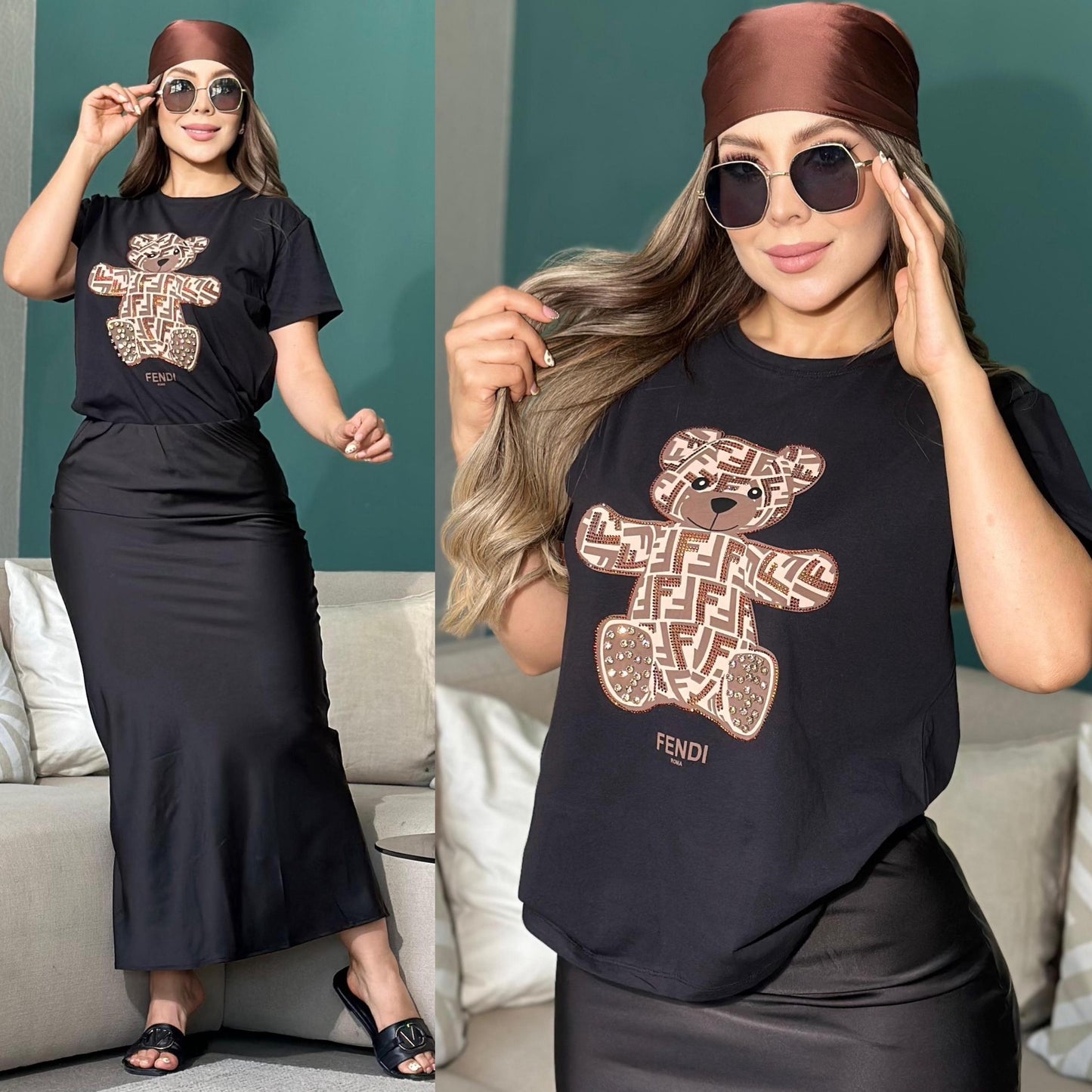 B70536- FF Bear Blouse