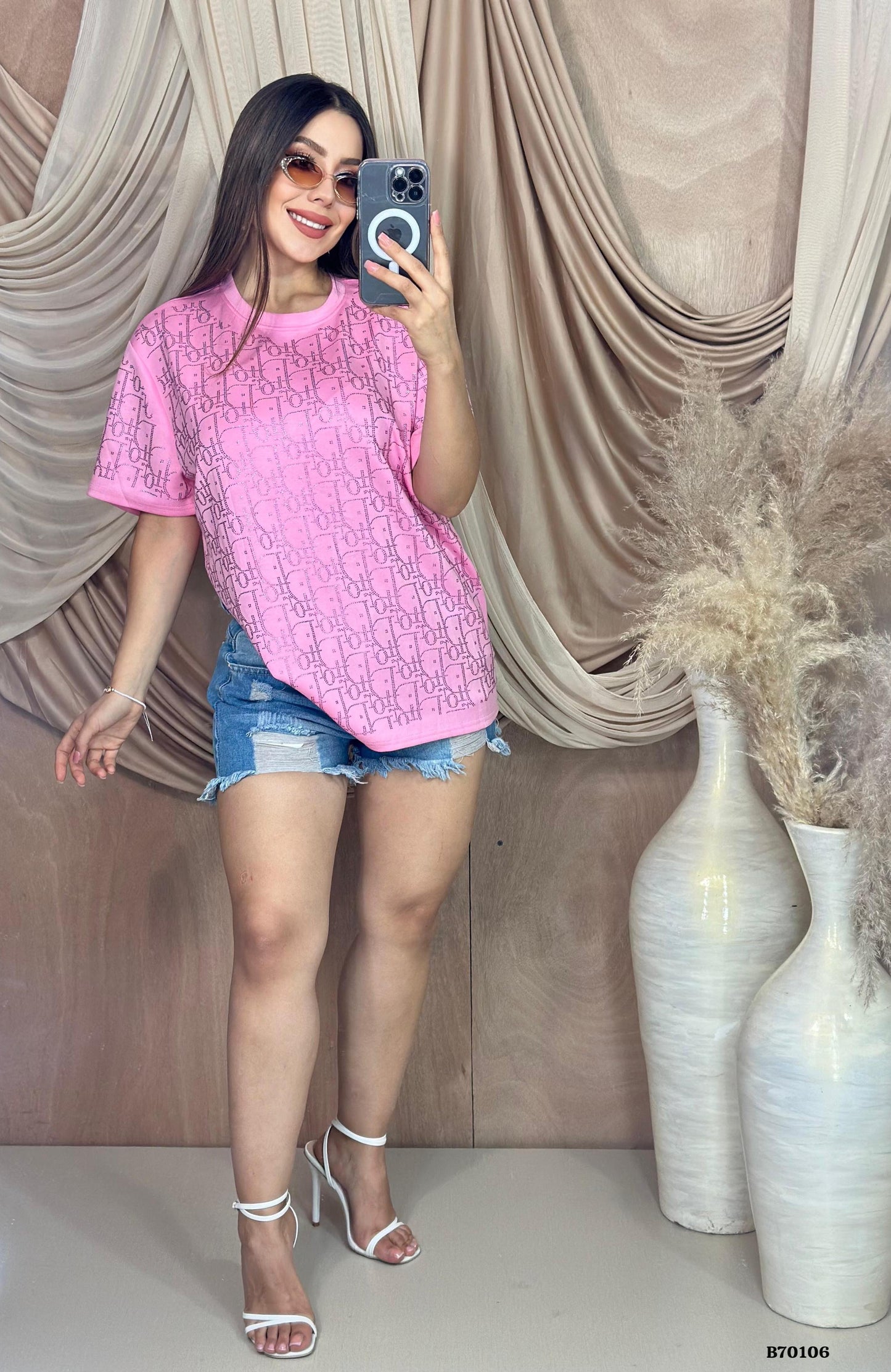 Blouses - crop - regular - oversized