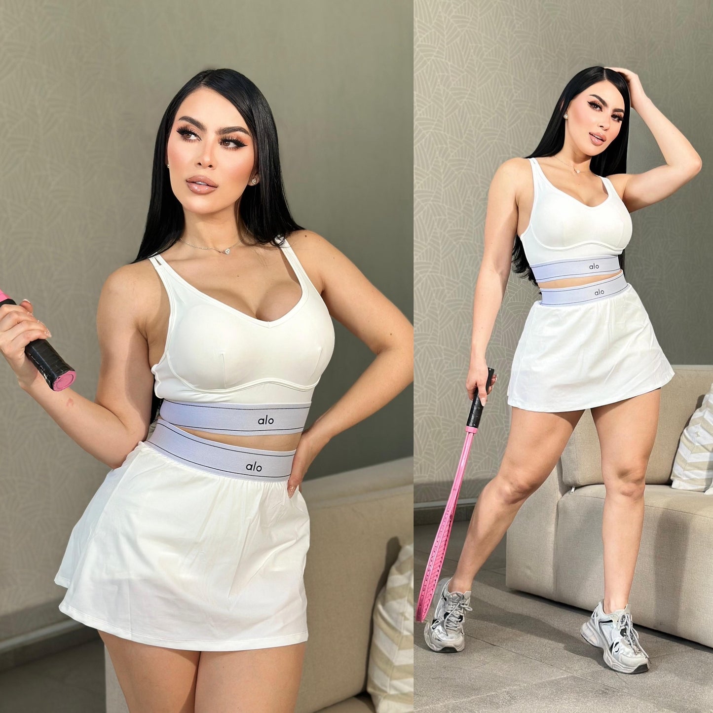 W7092- Skort Al0 Set