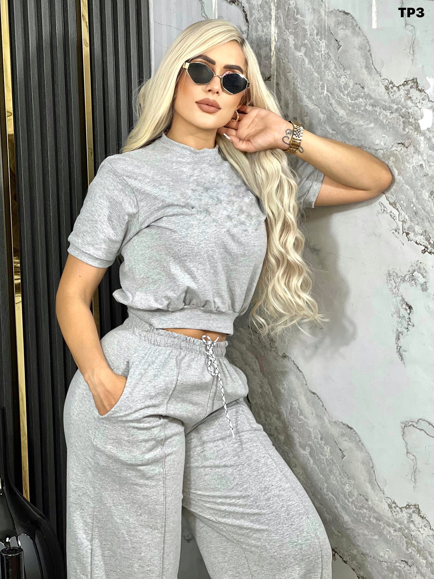 TP3- Embroidered Duo Set