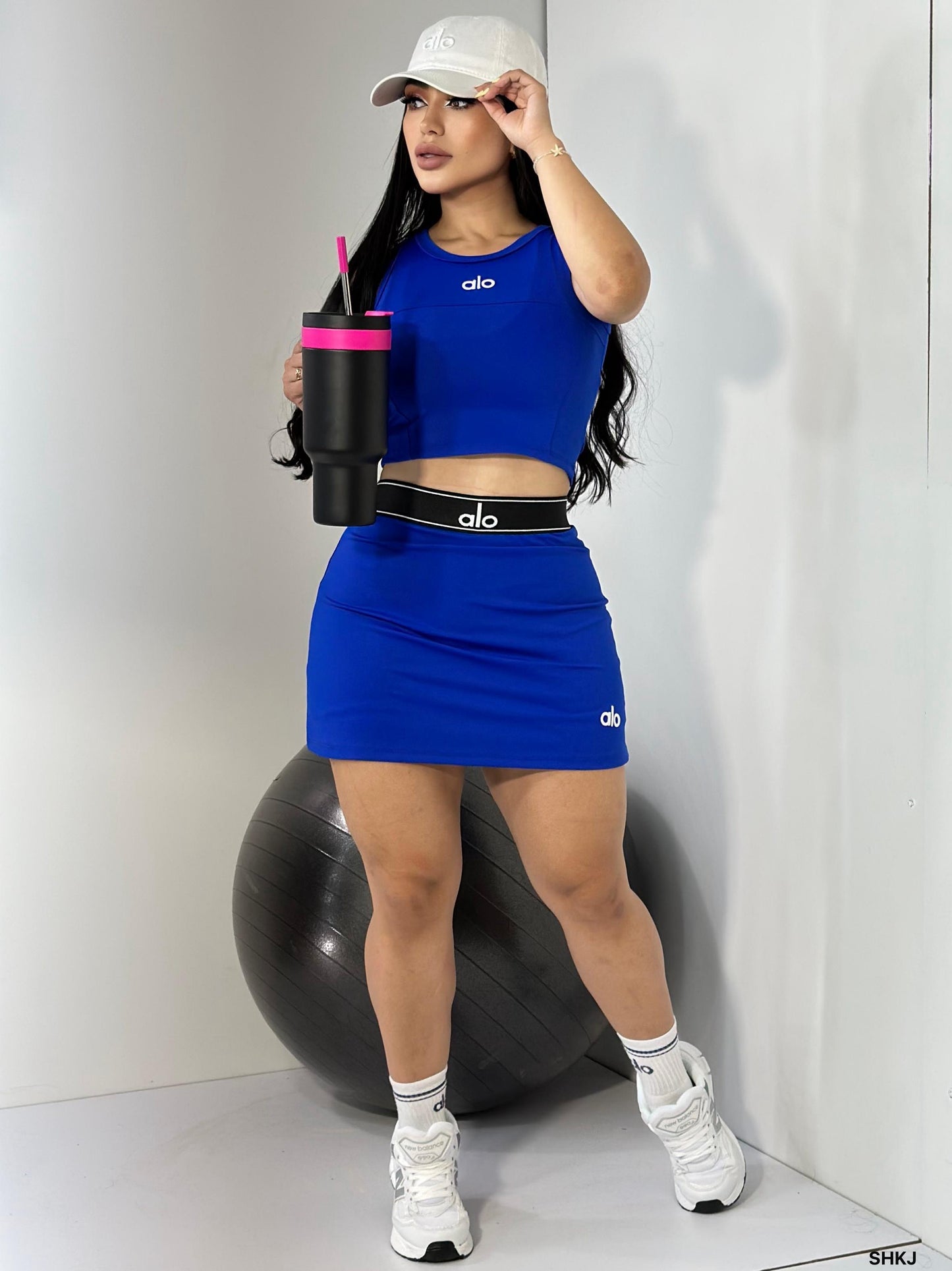 SHKJ - A.LO Skirt Set