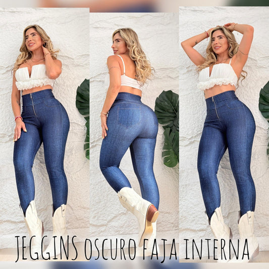 Leggings Oscuro Faja Interna