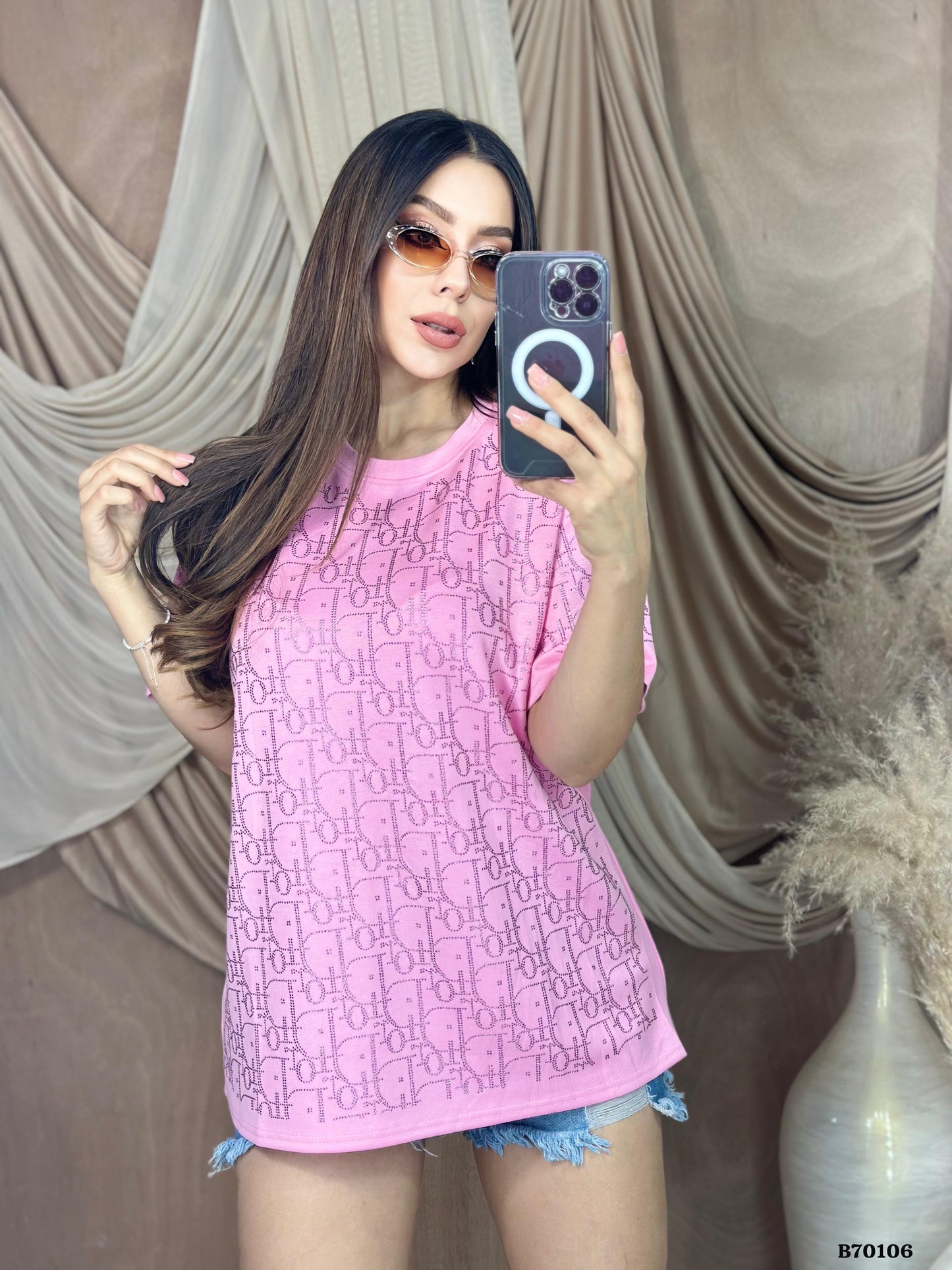 Blouses - crop - regular - oversized