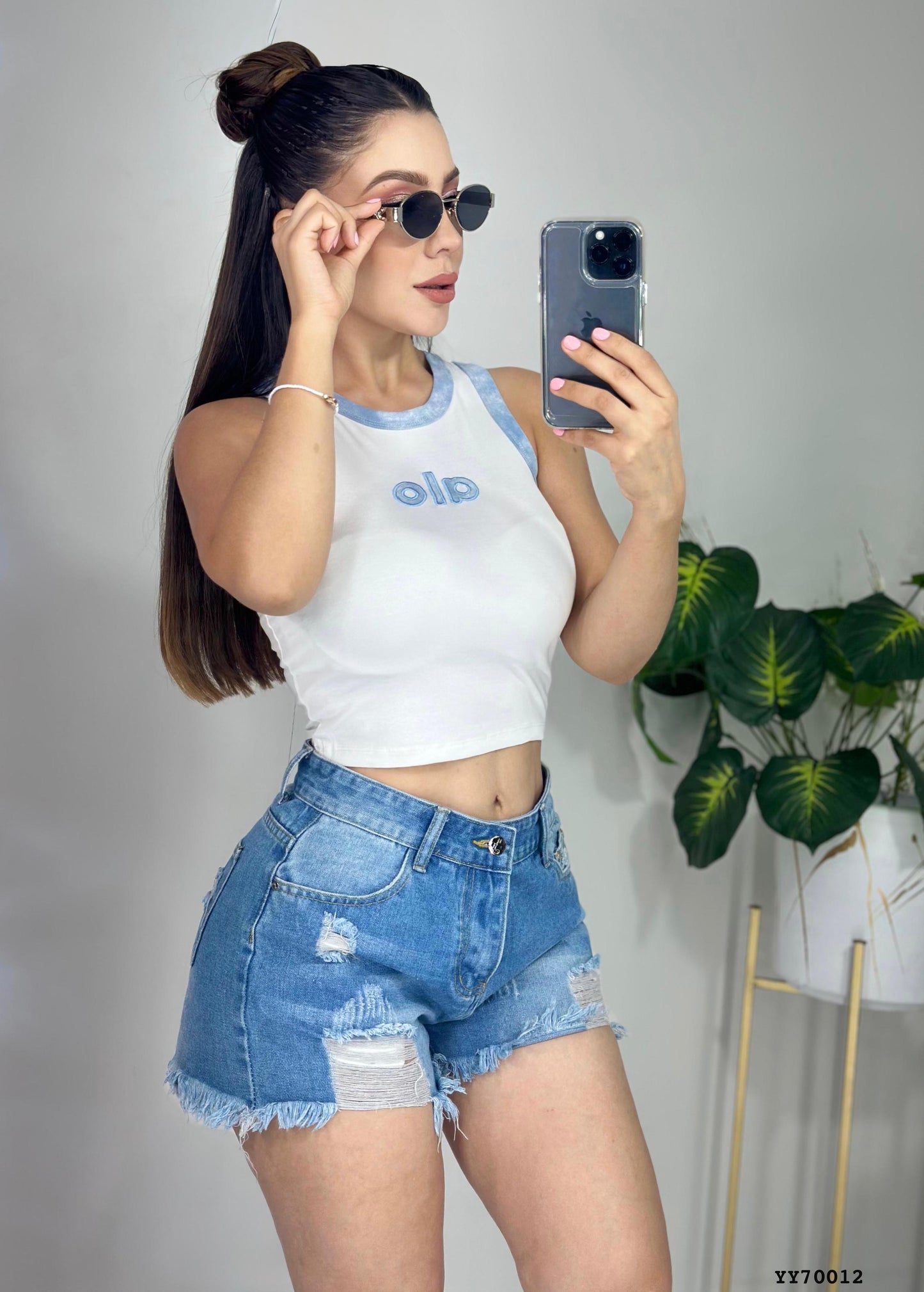 Blouses - crop - regular - oversized