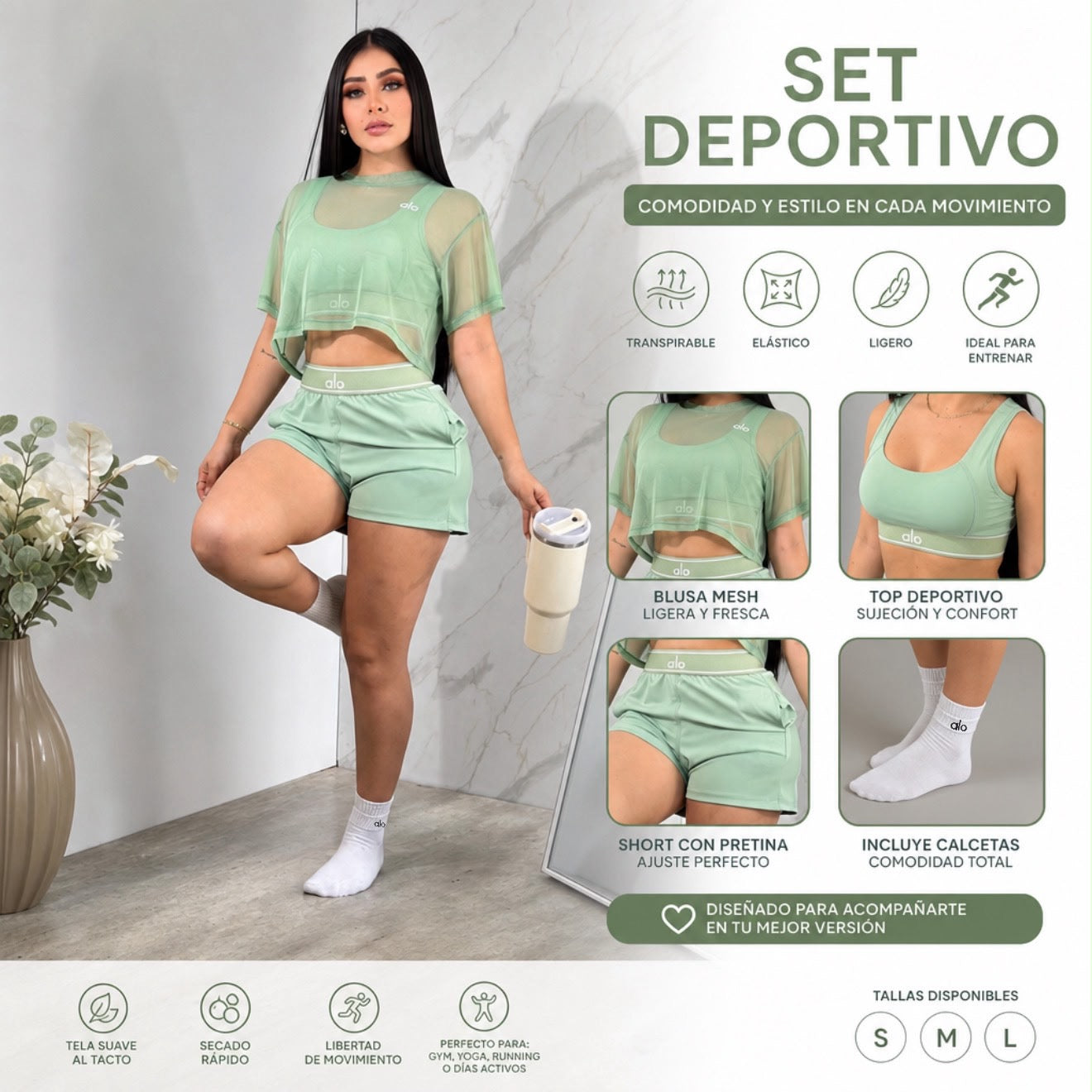 FF44-Al0 Short Set - 4 pieces