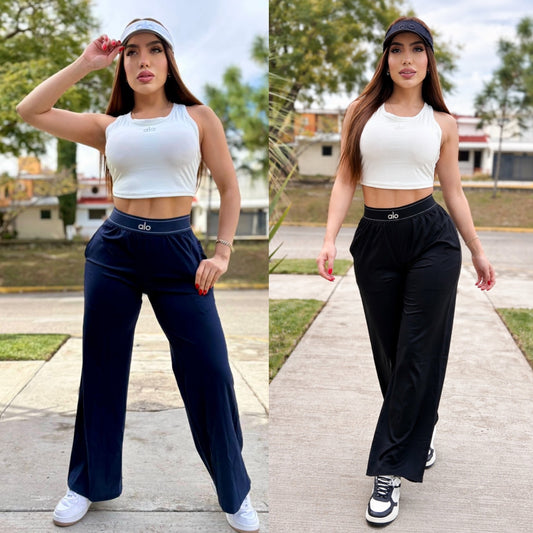 Satin Pants & Top Set