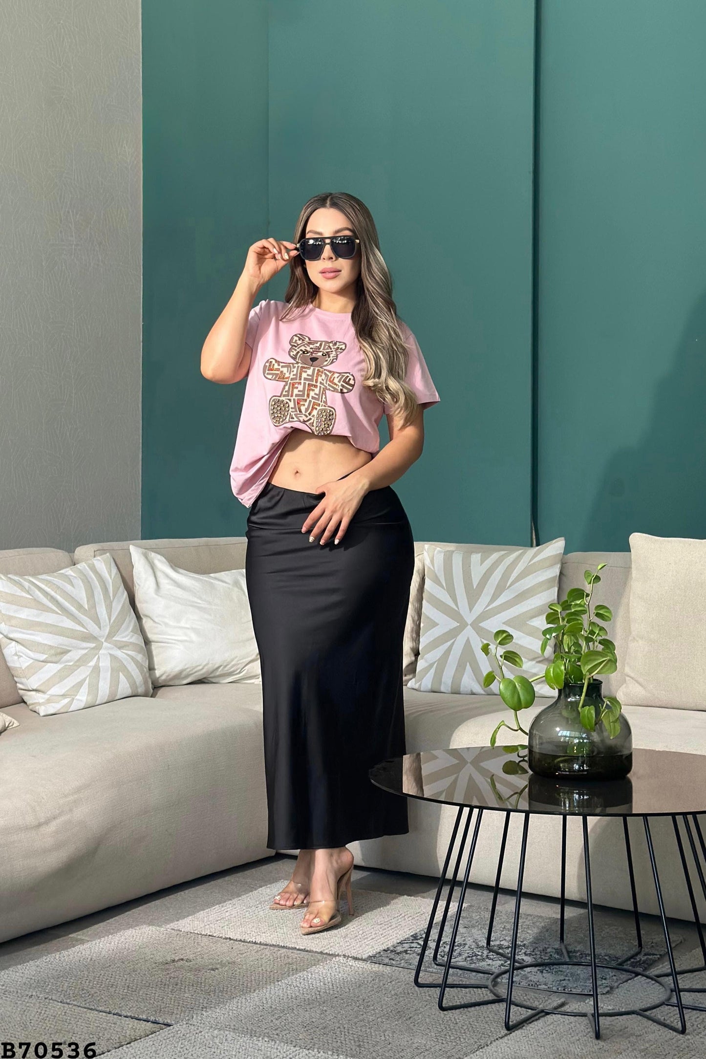 B70536- FF Bear Blouse