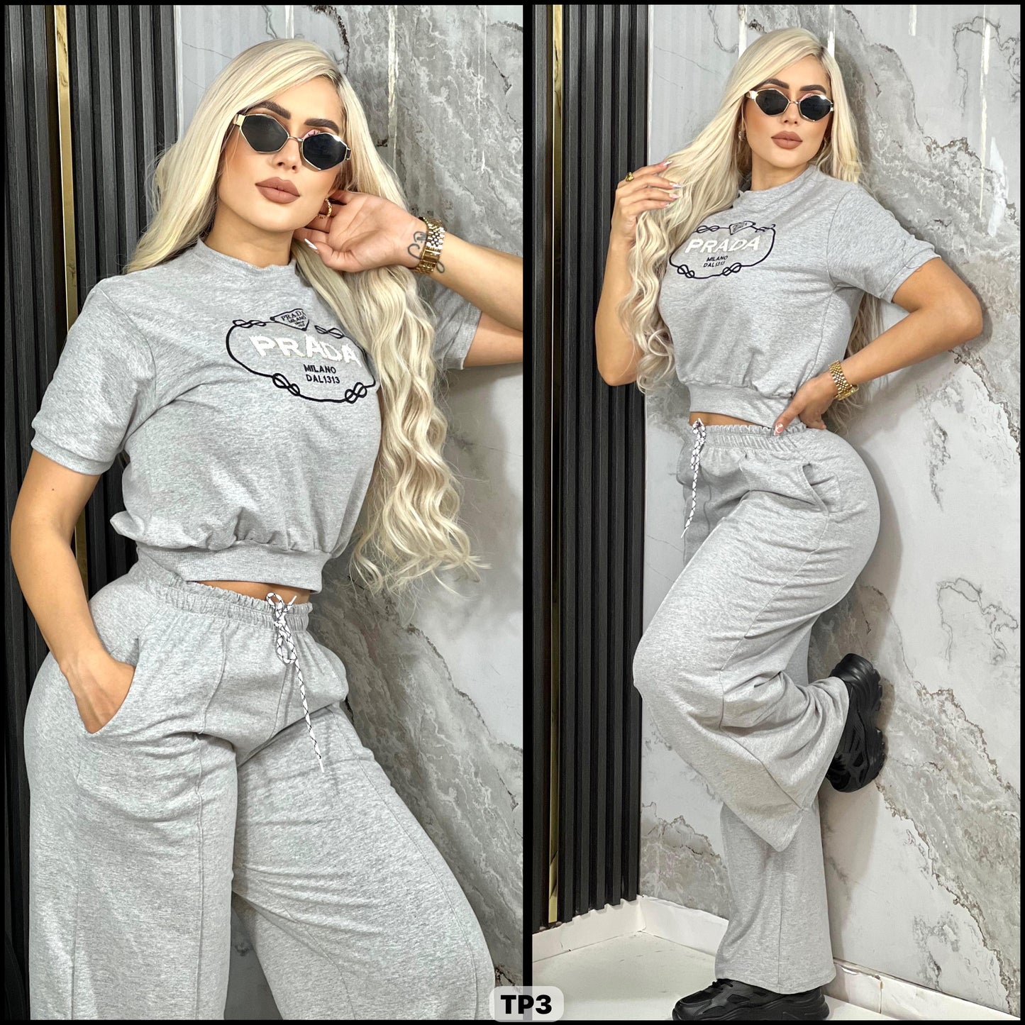 TP3- Embroidered Duo Set