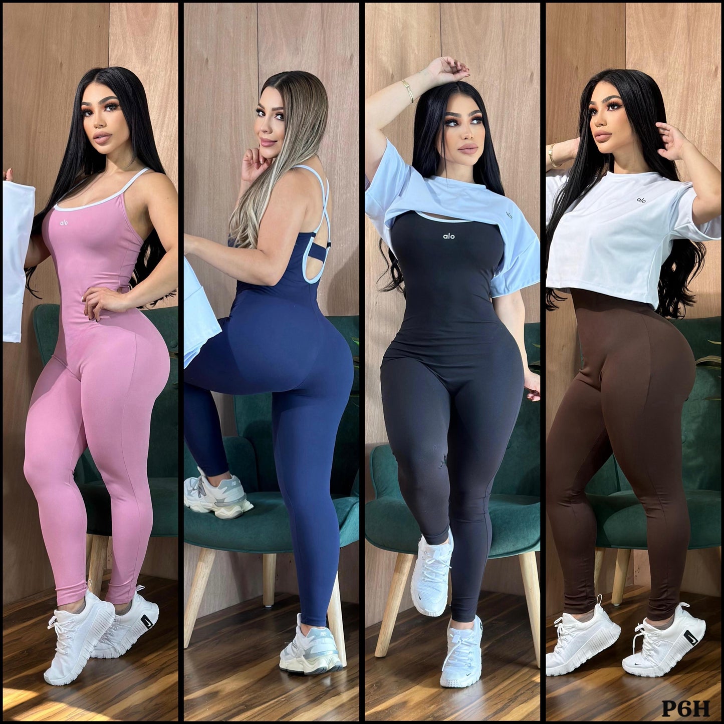 P6H- Al0 Jumpsuit Set