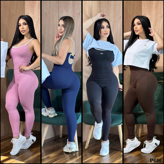 P6H- Al0 Jumpsuit Set