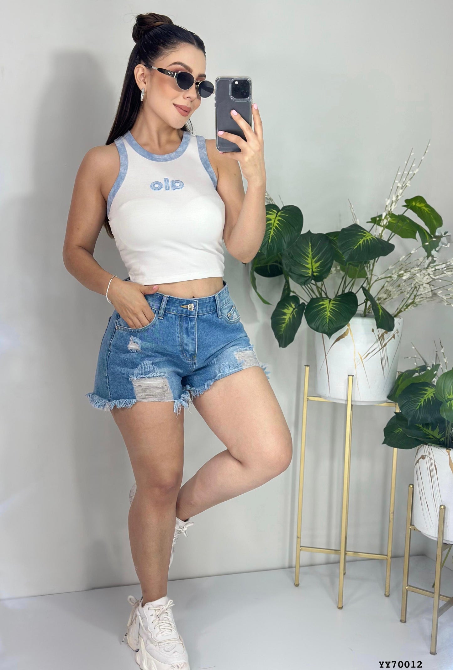 Blouses - crop - regular - oversized