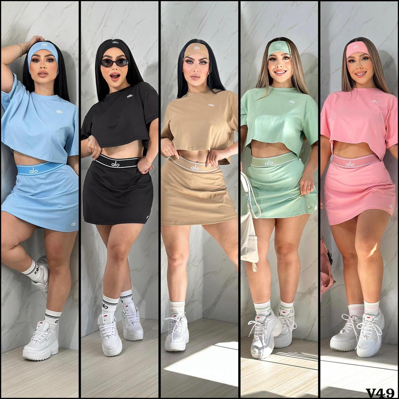 V49- Skort Al0 Set