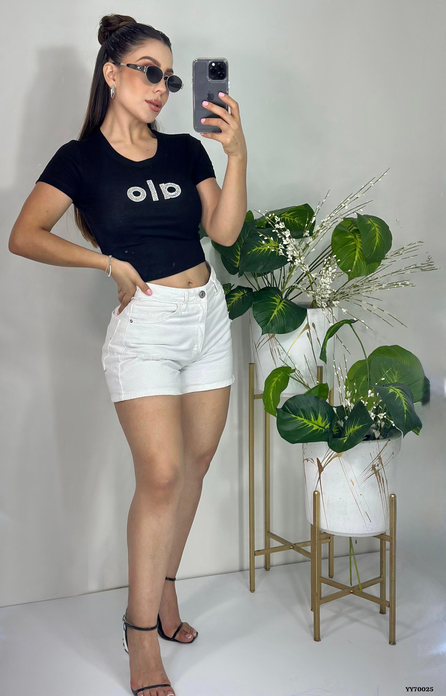 Blouses - crop - regular - oversized