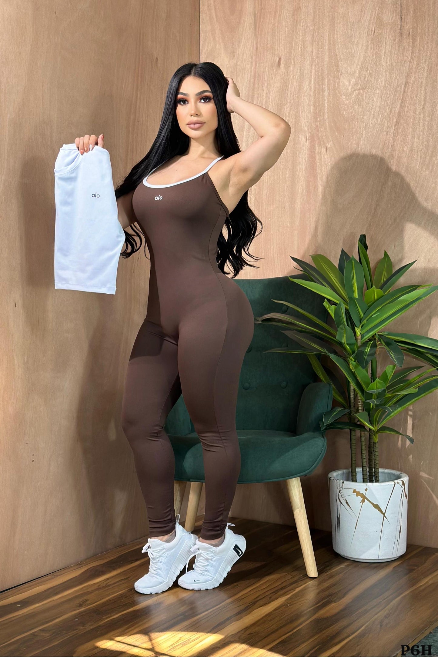 P6H- Al0 Jumpsuit Set