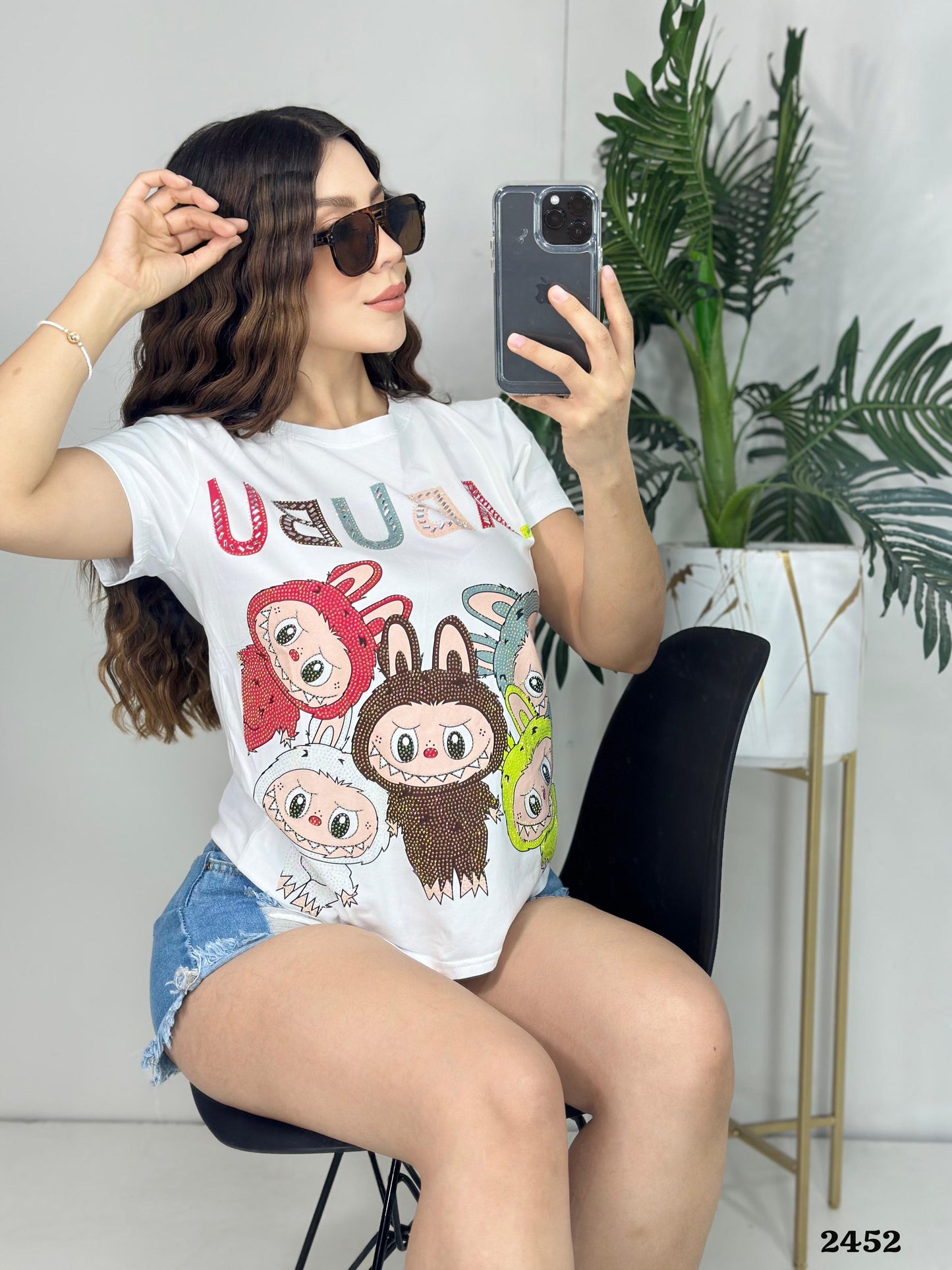 Blouses - crop - regular - oversized