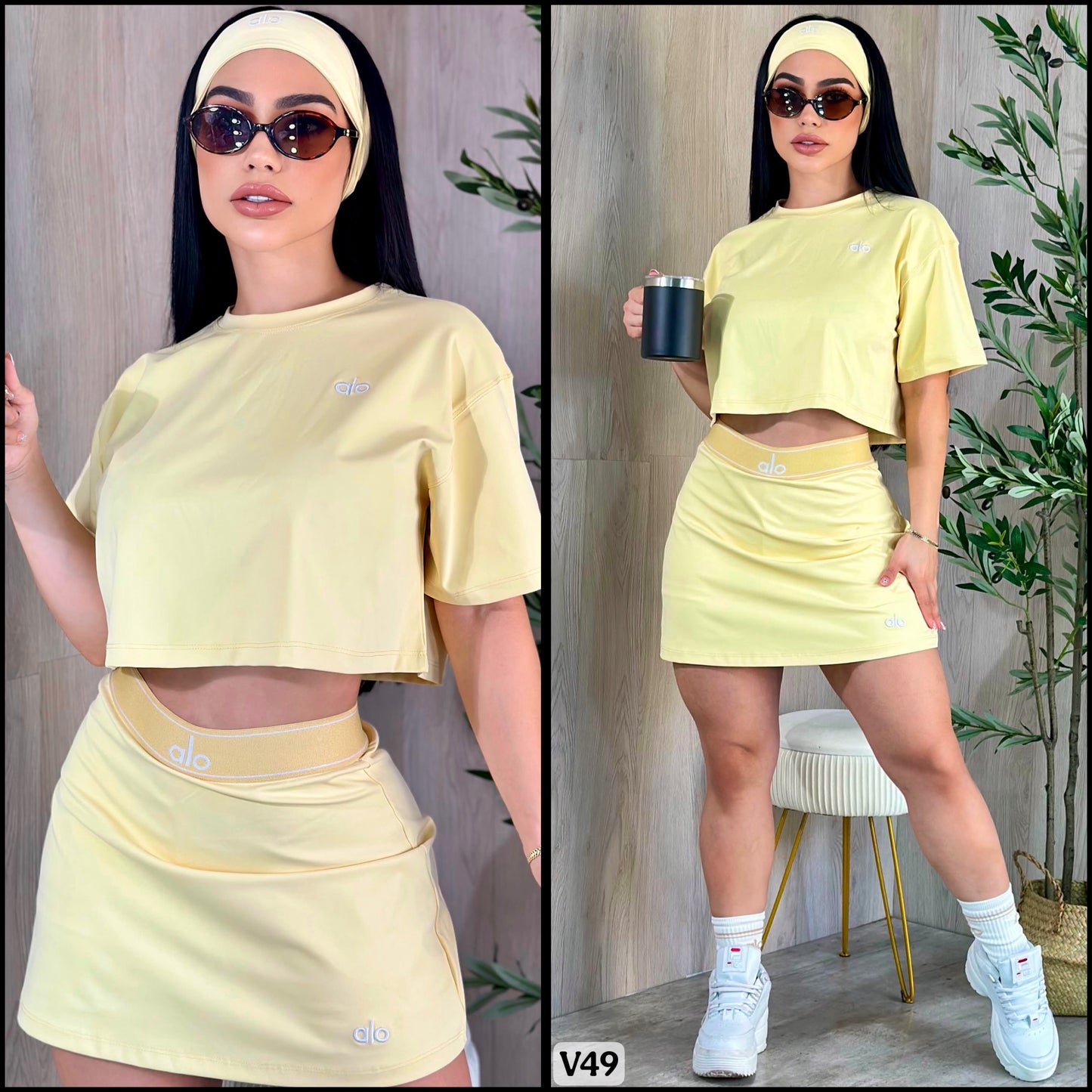 V49- Skort Al0 Set