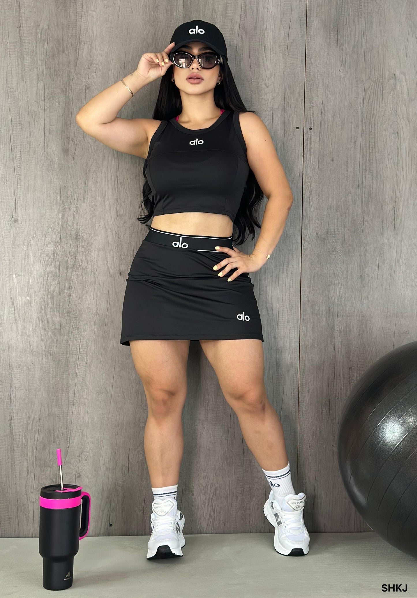 SHKJ - A.LO Skirt Set
