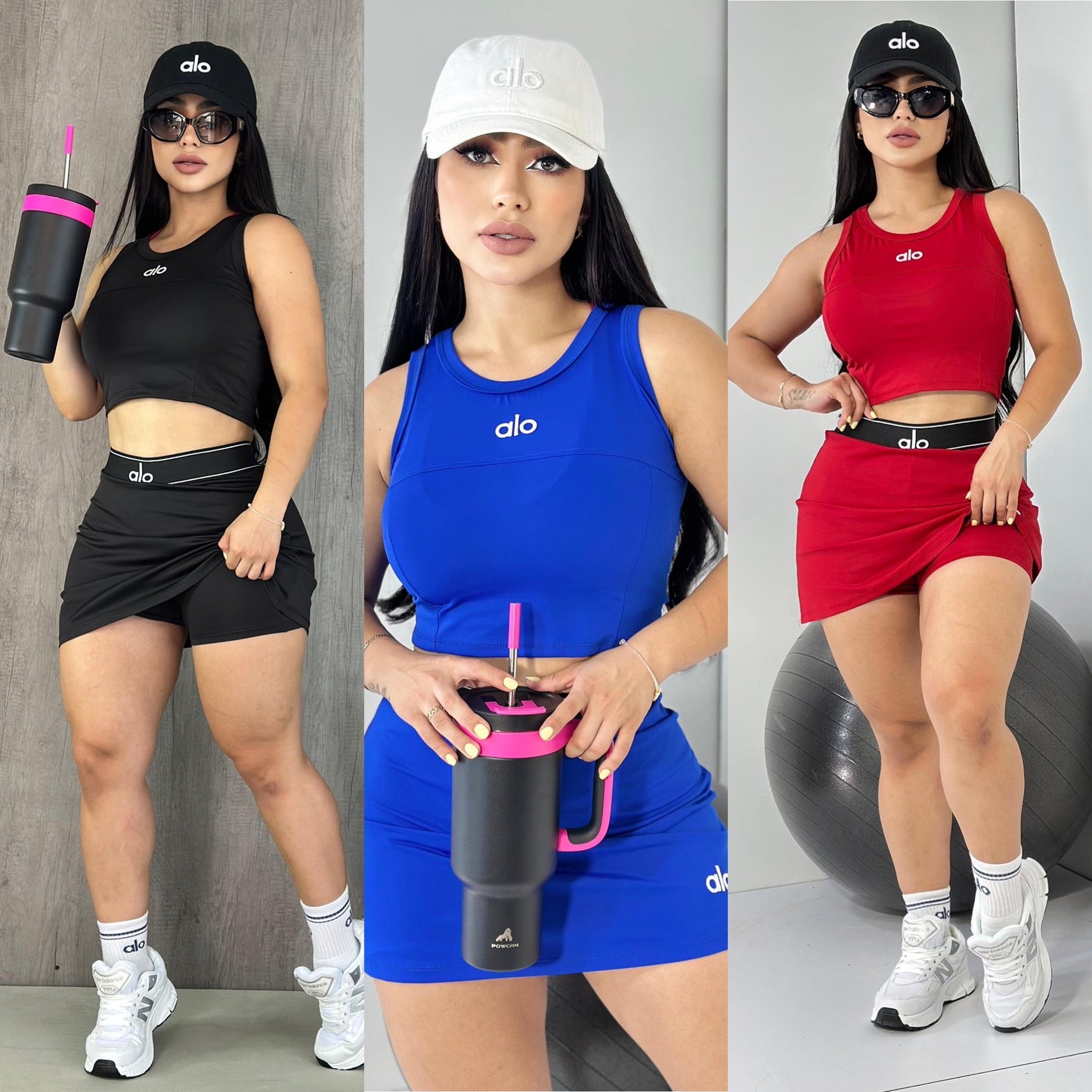 SHKJ - A.LO Skirt Set
