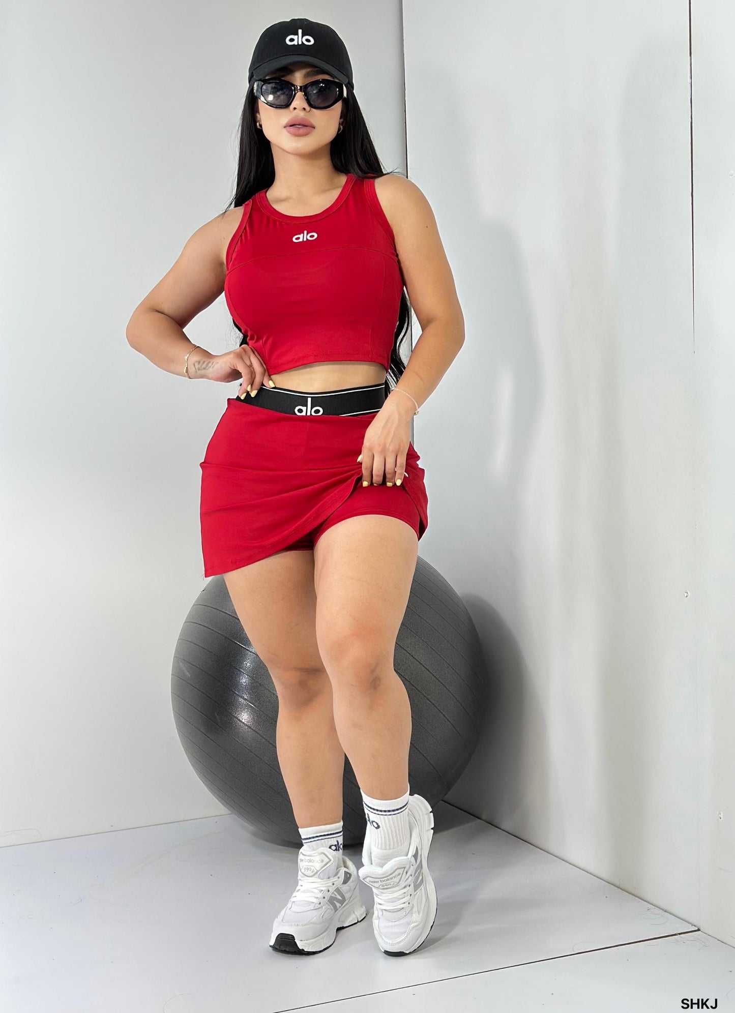 SHKJ - A.LO Skirt Set
