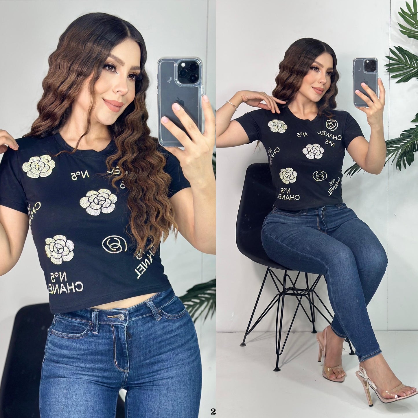 Blouses - crop - regular - oversized