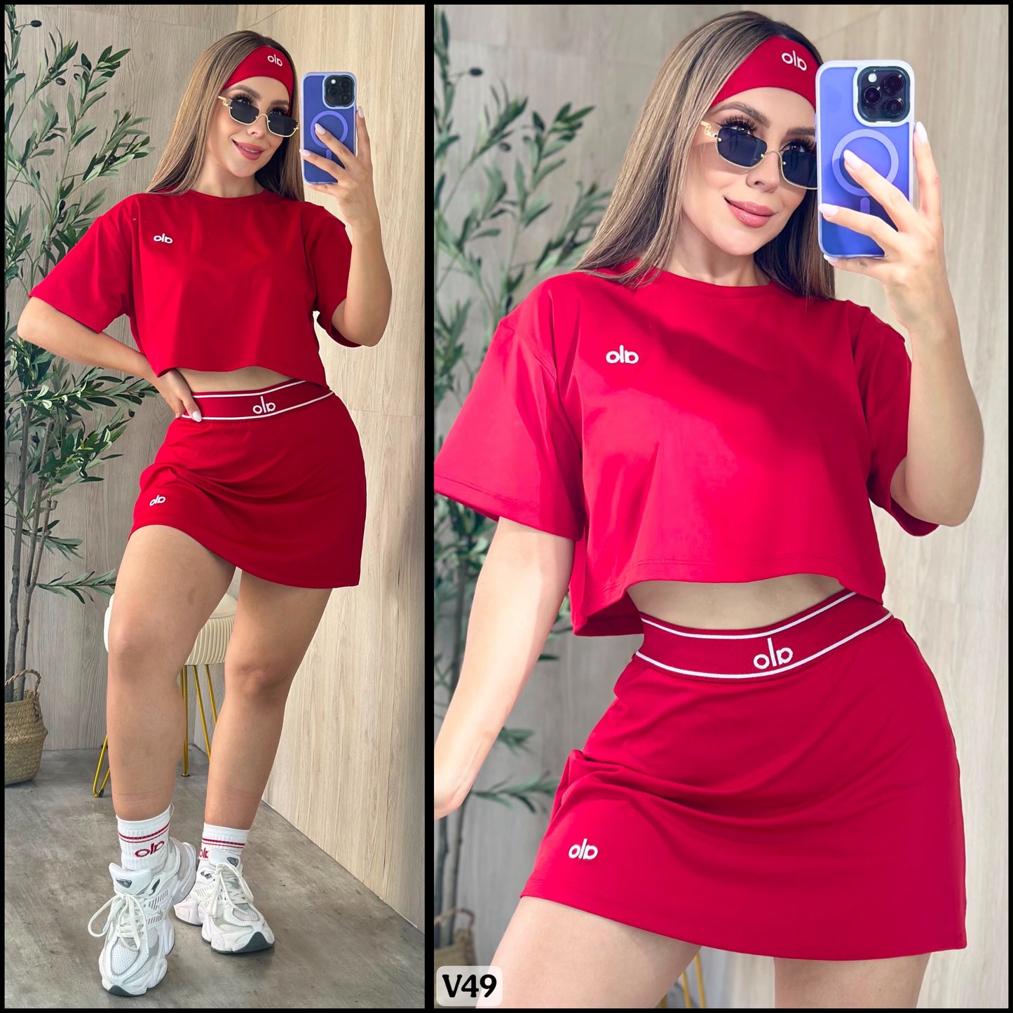 V49- Skort Al0 Set