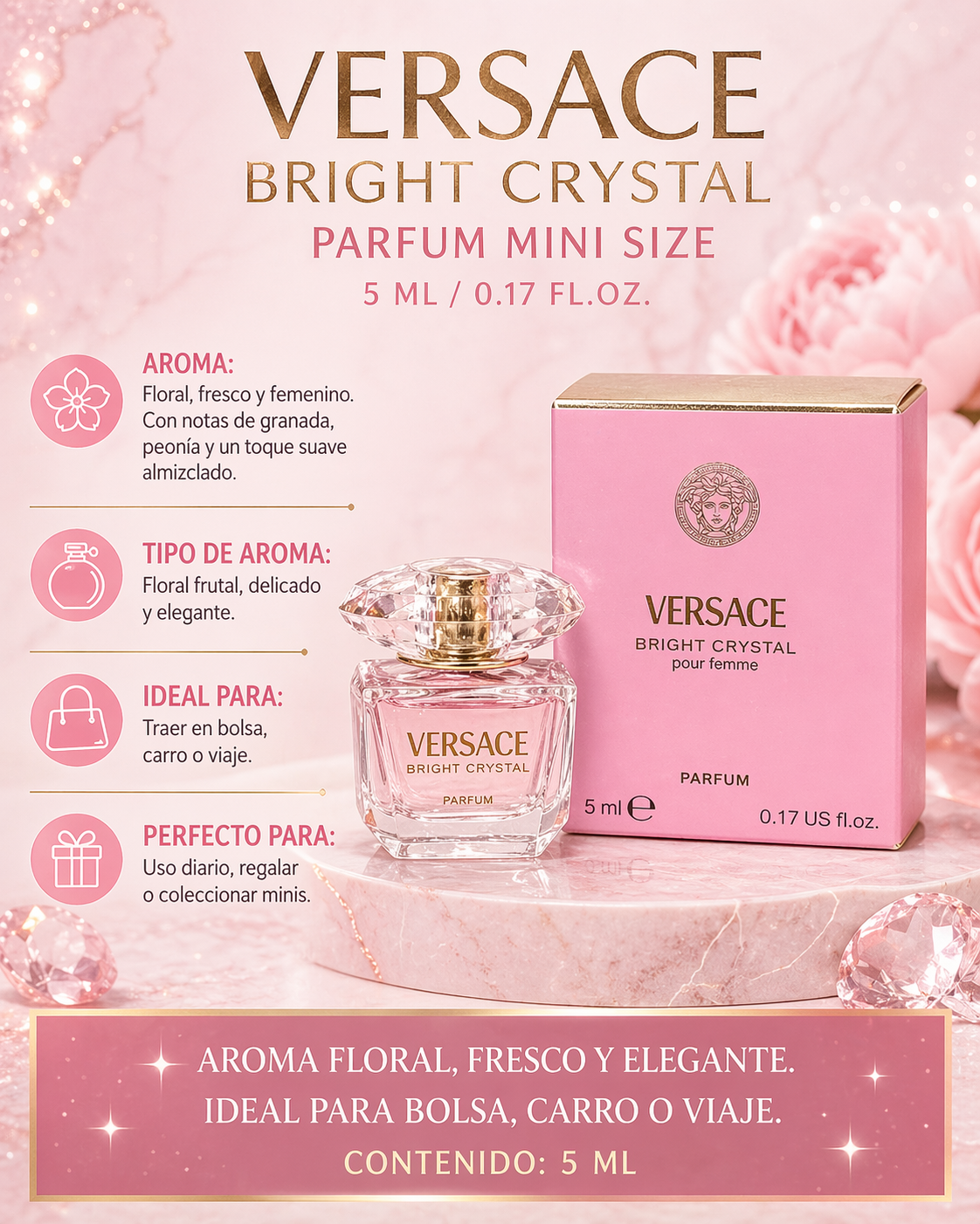 Authentic Women’s mini perfumes