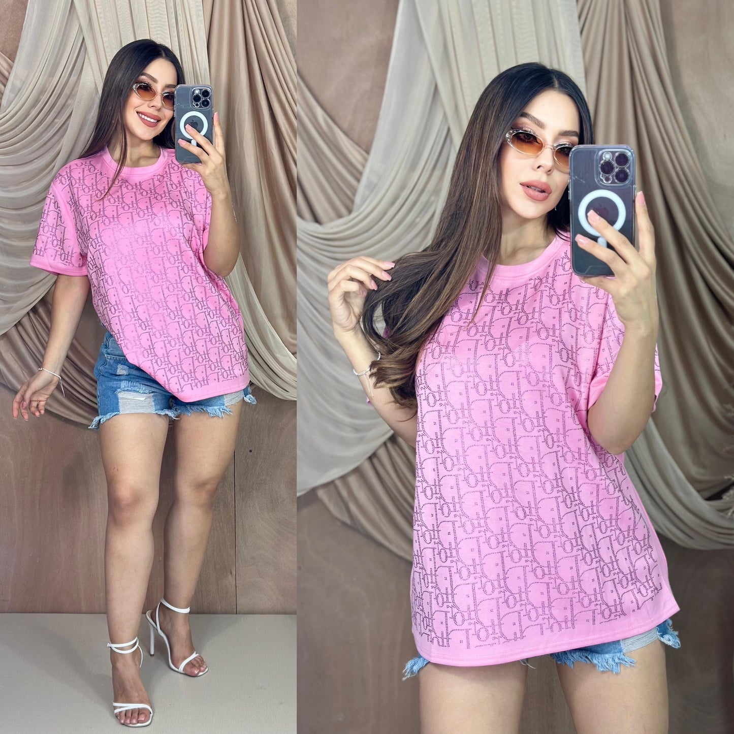 Blouses - crop - regular - oversized