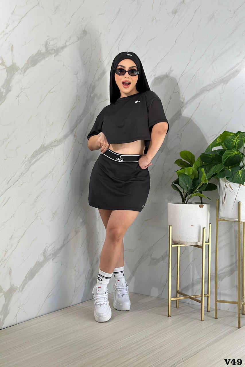 V49- Skort Al0 Set