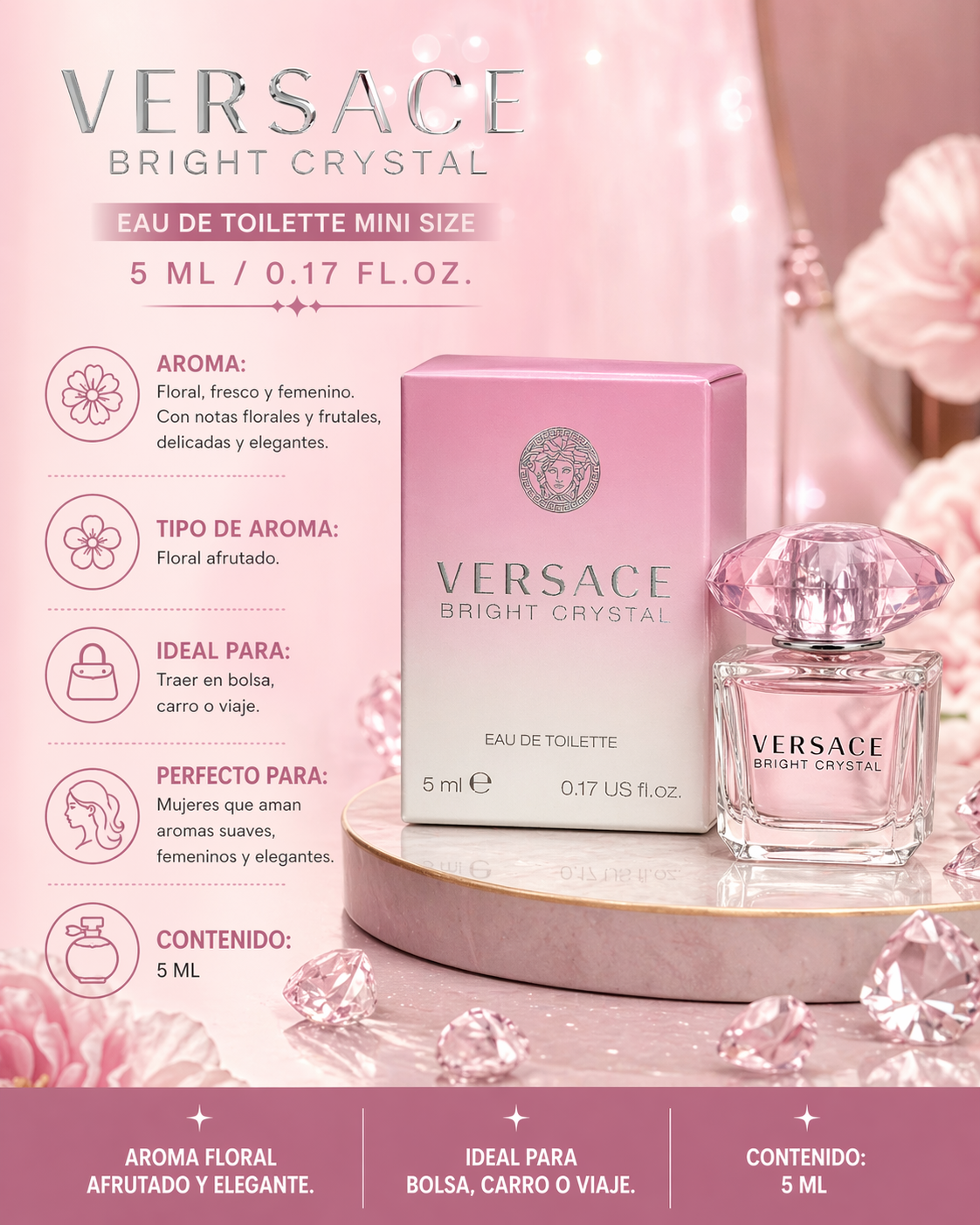 Authentic Women’s mini perfumes