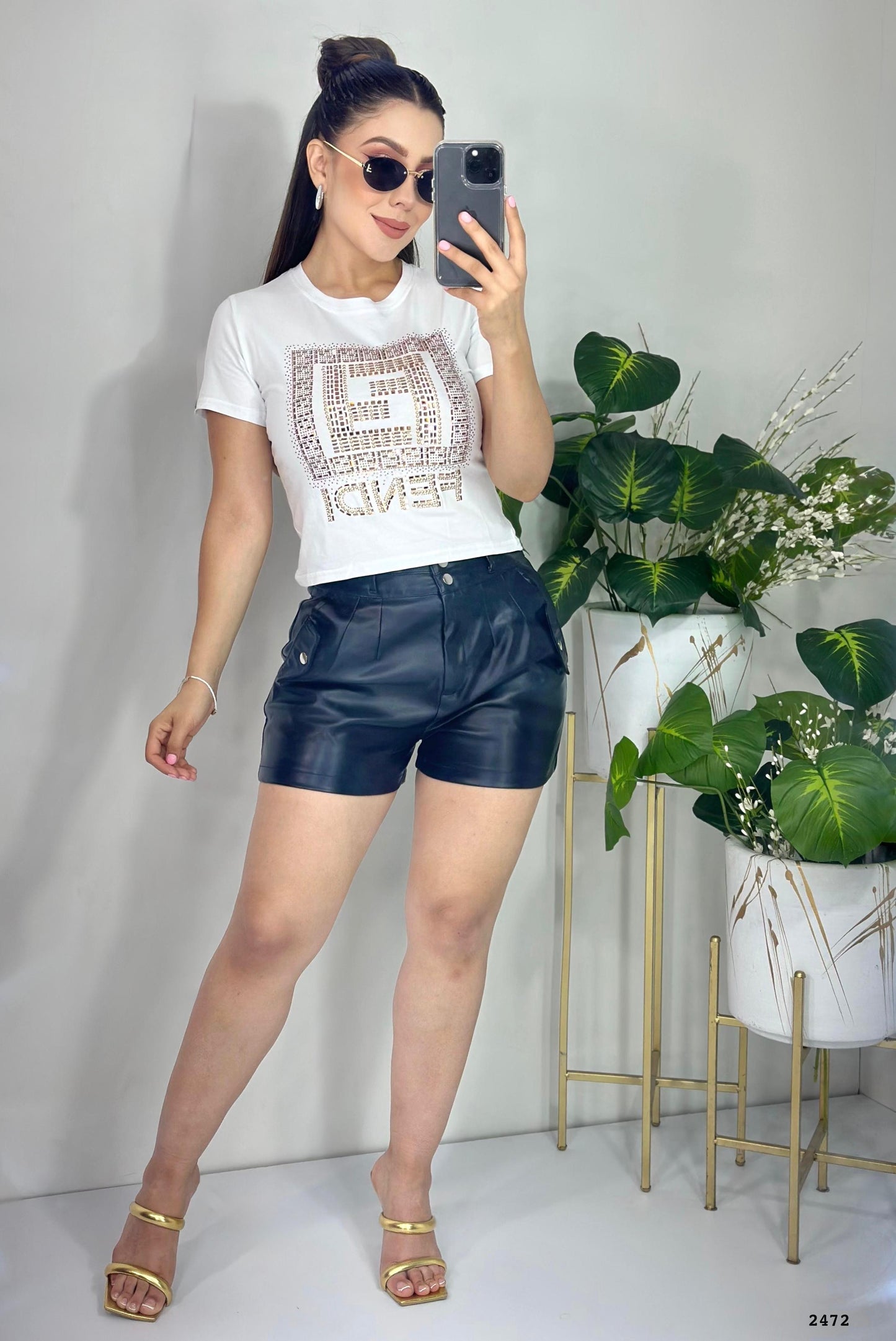 Blouses - crop - regular - oversized