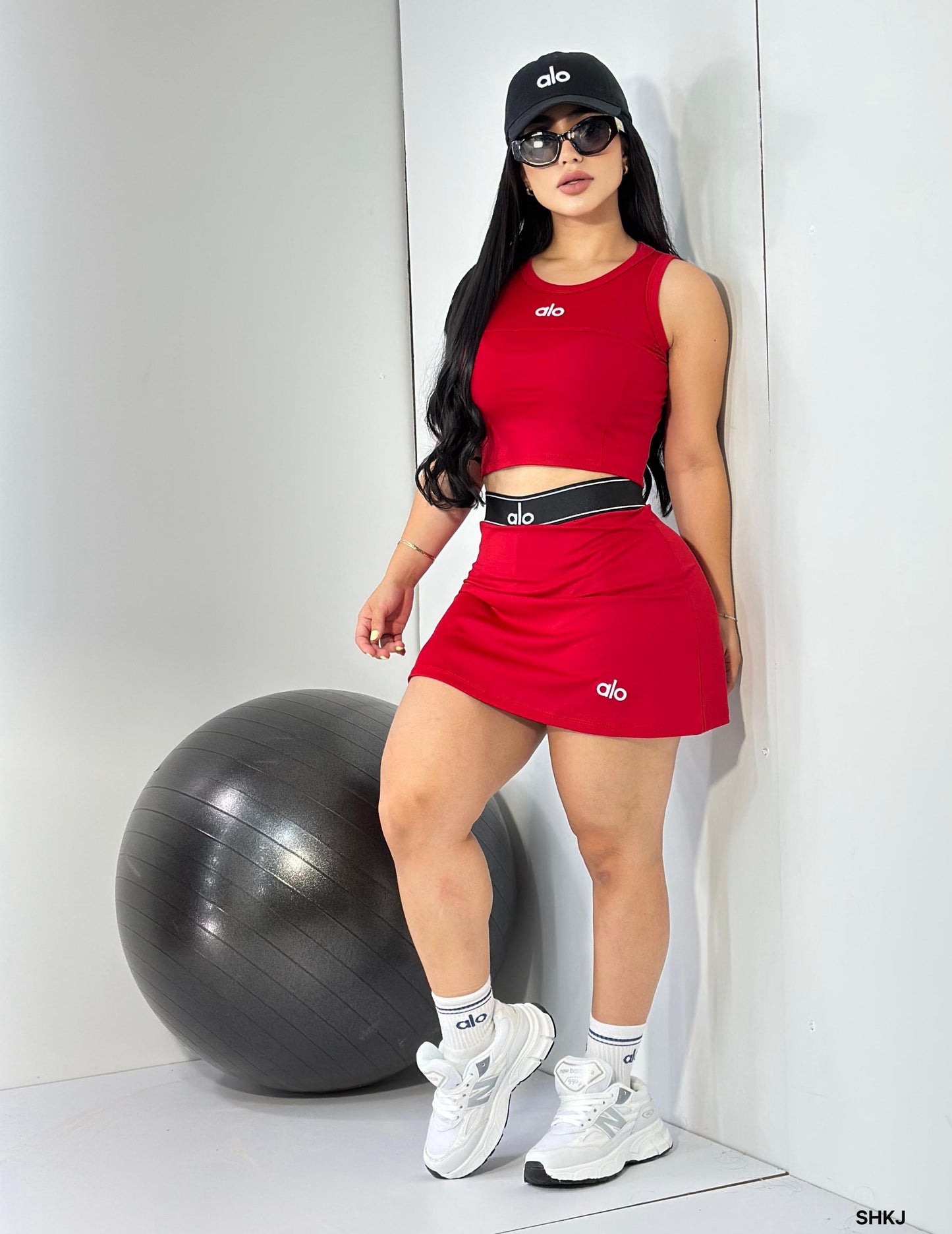 SHKJ - A.LO Skirt Set