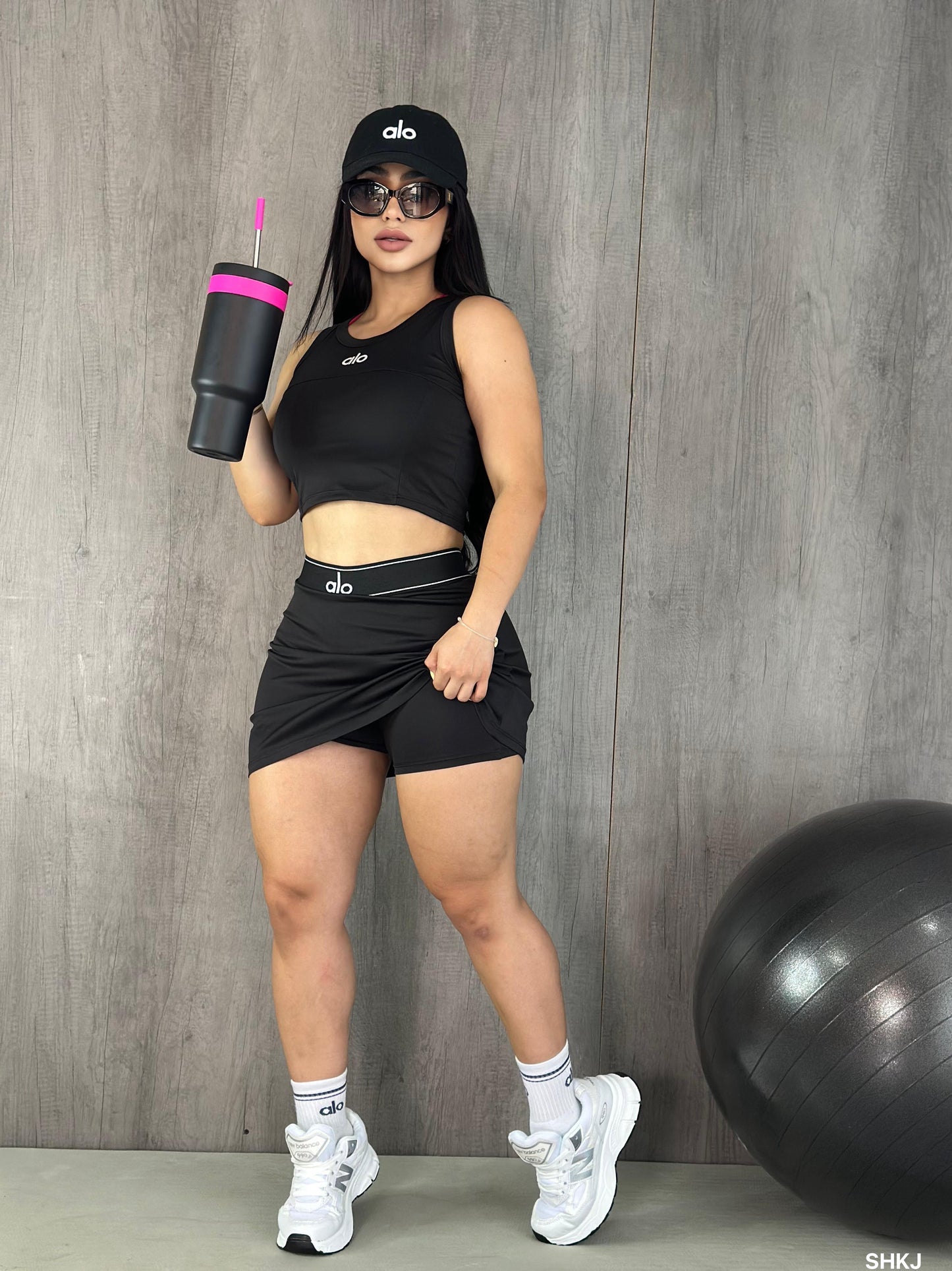 SHKJ - A.LO Skirt Set