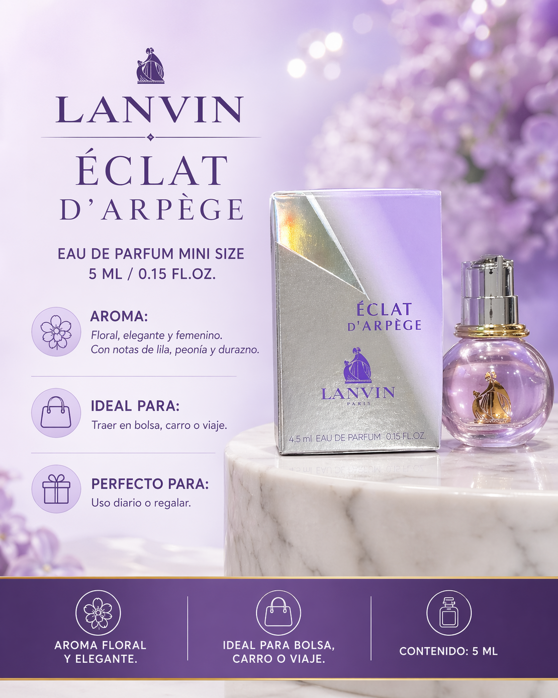 Authentic Women’s mini perfumes