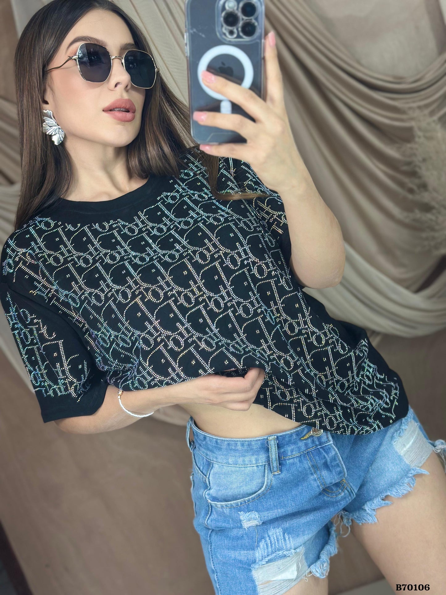 Blouses - crop - regular - oversized