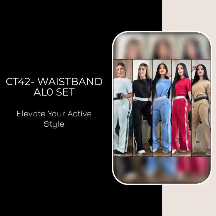 CT42- Waistband Al0 Set by@Outfy